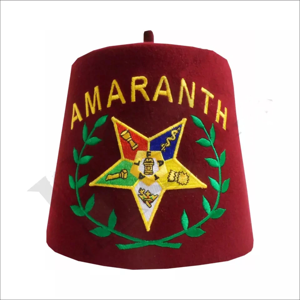 Fez Alee Temple Shriner Fez No Xciii Masonic Regalia Fez