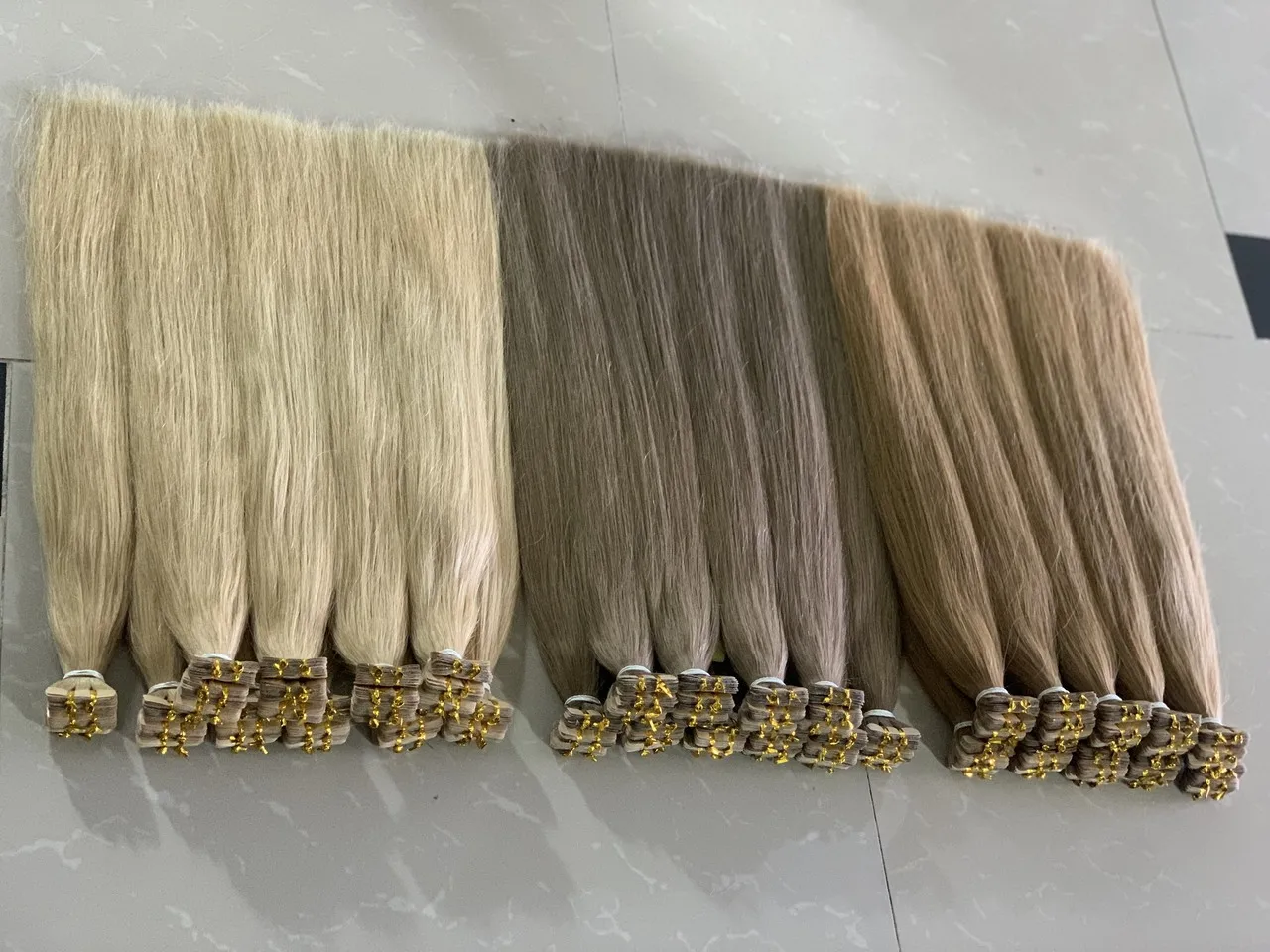 Wholesale 100% Virgin Remy Human Extention Hair Real Human Hair For Resell Tape Hair Extensions