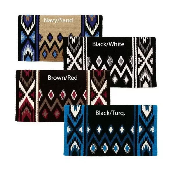 Wholesale Price Outdoor Horse Racing Equestrian Quality Grade Wool Felt Western Saddle Pad Manufacturer From India