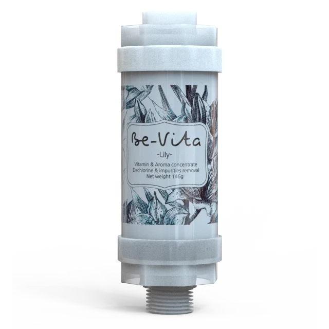 High Quality and Hot Selling Non toxic material Test report Easy self installation Shower Vitamin Filter Bevita