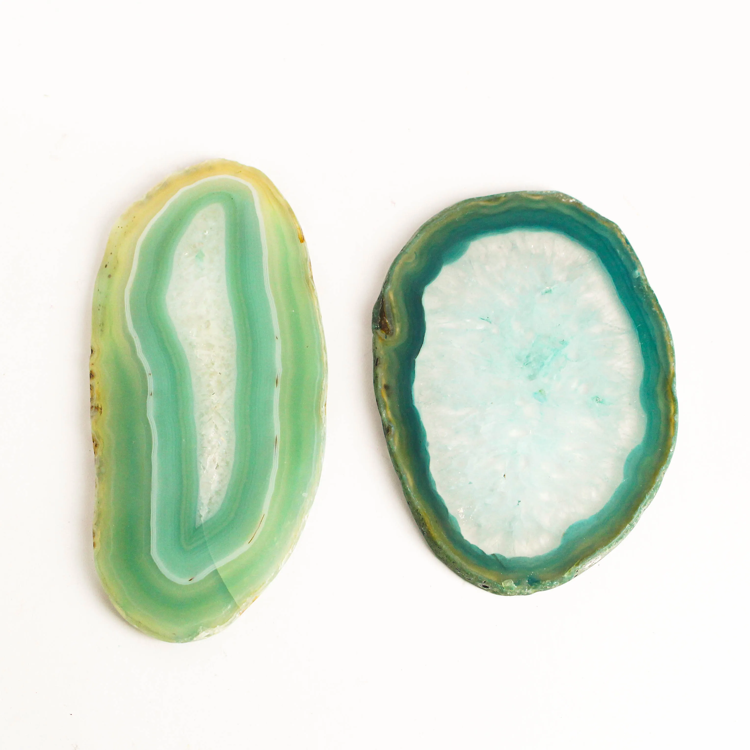 BEAUTIFUL ASSORTED AGATE SLICES FOR WHOLESALE