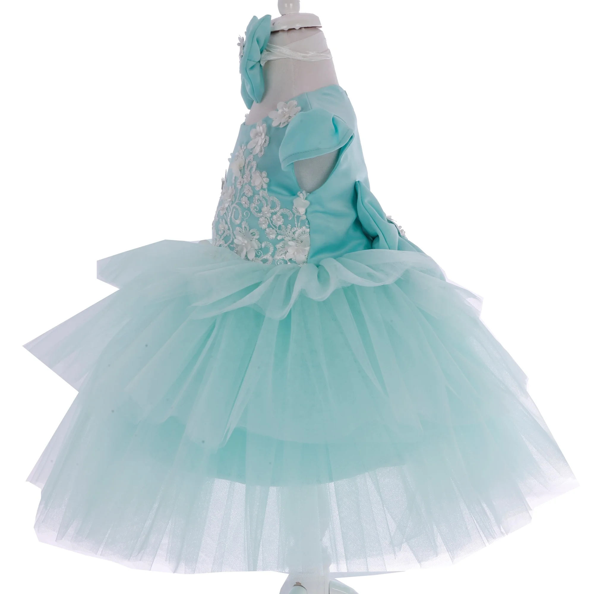 Wedding Girls Dresses Party Clothes Birthday Custom High Quality Clothing Summer Modern Luxury Beautiful Design Girls Baby Dress