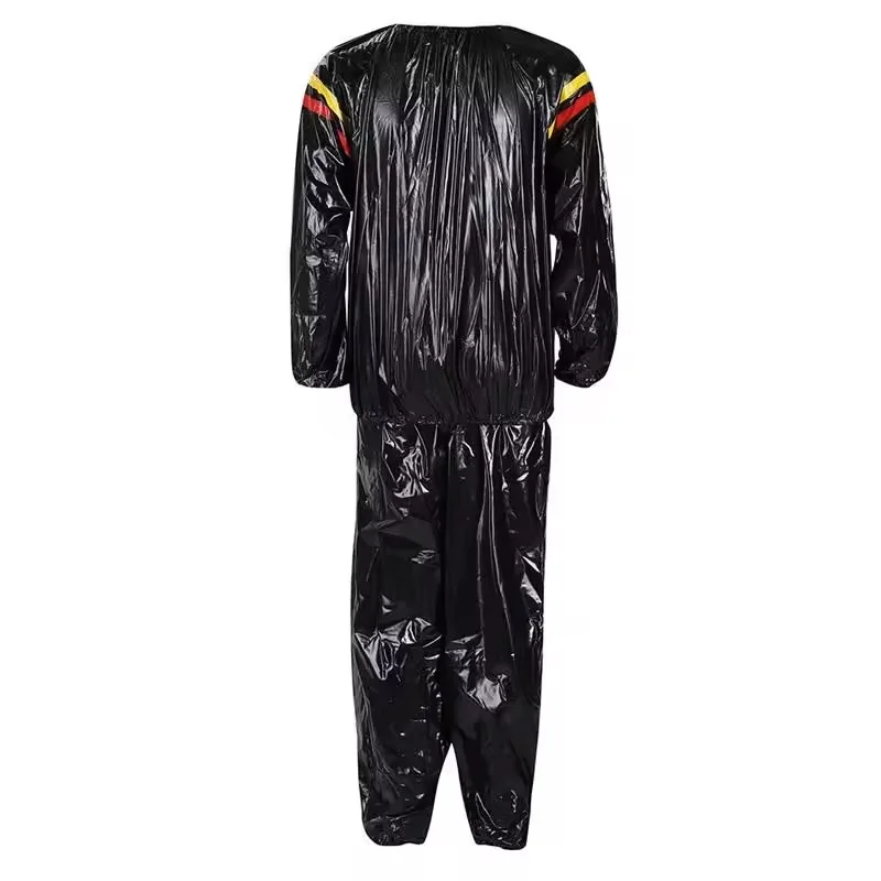 Wholesale High Quality Sweat Suit Body Fitness PVC Sauna Suit For Lose Weight Anti-Rip For Unisex