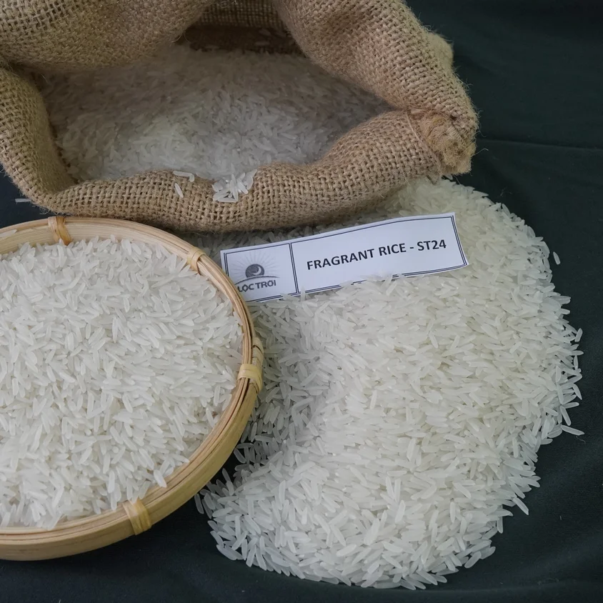 Белый рис высшего качества с длинным зерном ST24-лучший в