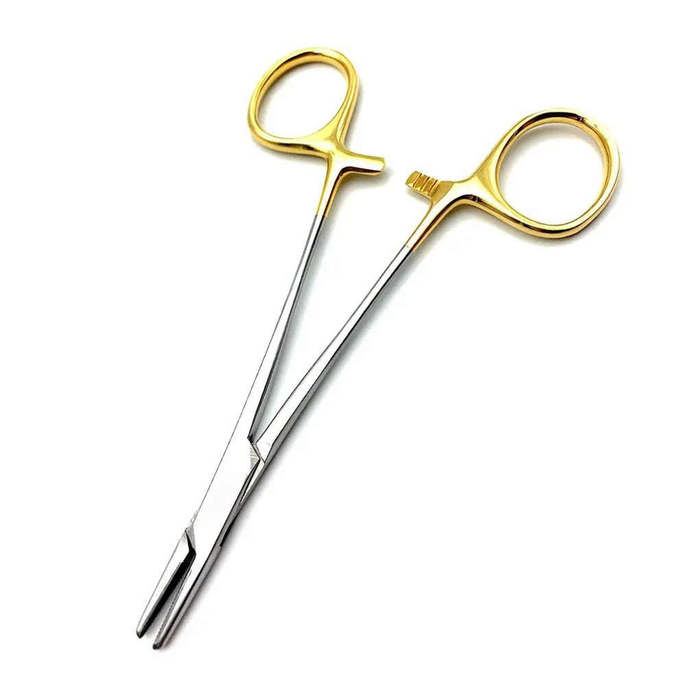 Mayo Hegar Needle holder Stainless Steel TC 14cm mayo hegar needle holder forceps Health & Medical Surgery instruments