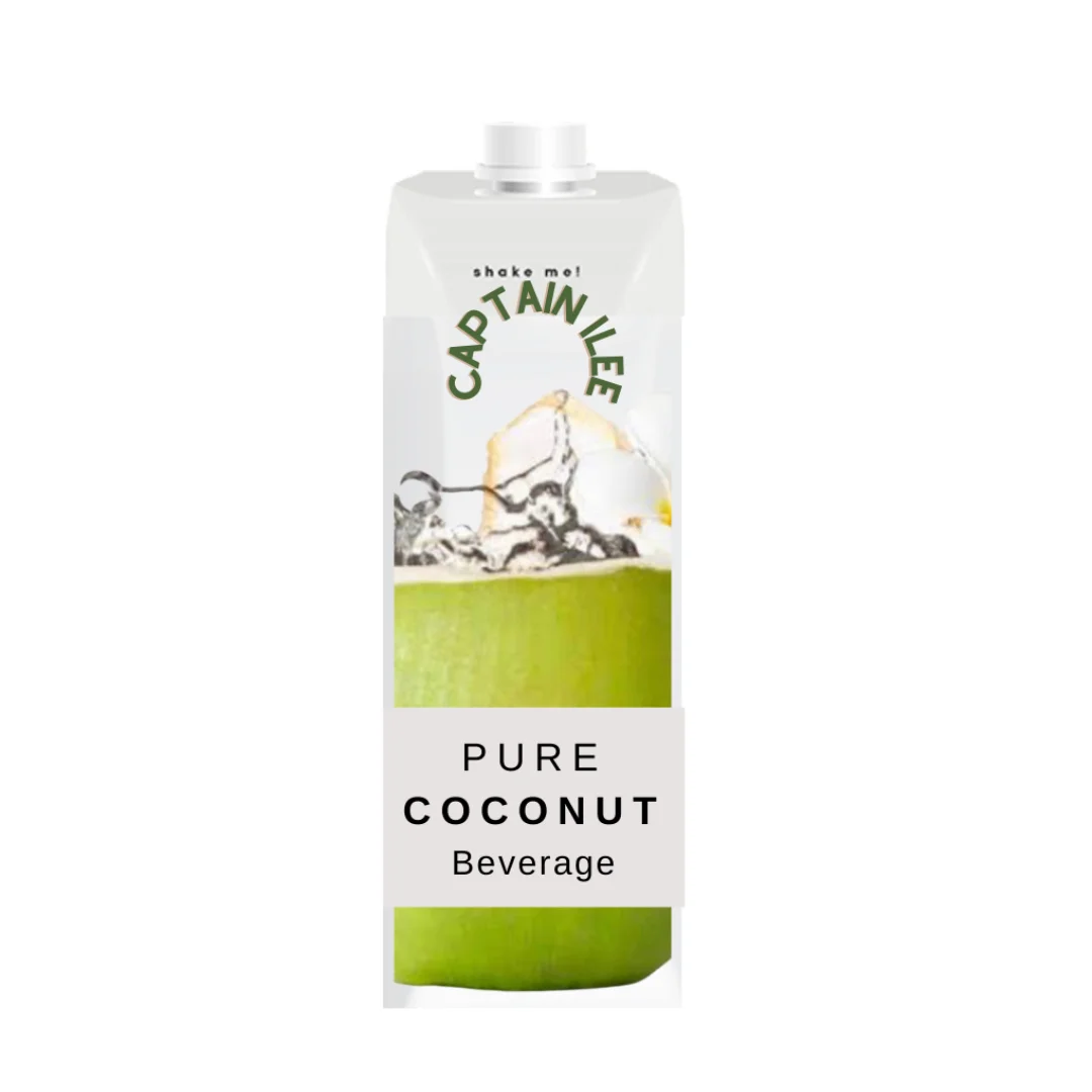 Coconut Fresh Fruit Milk  Beverage with Plant Based Almond Milk 1000Ml in Paper Pack Aseptic Vegan Friendly