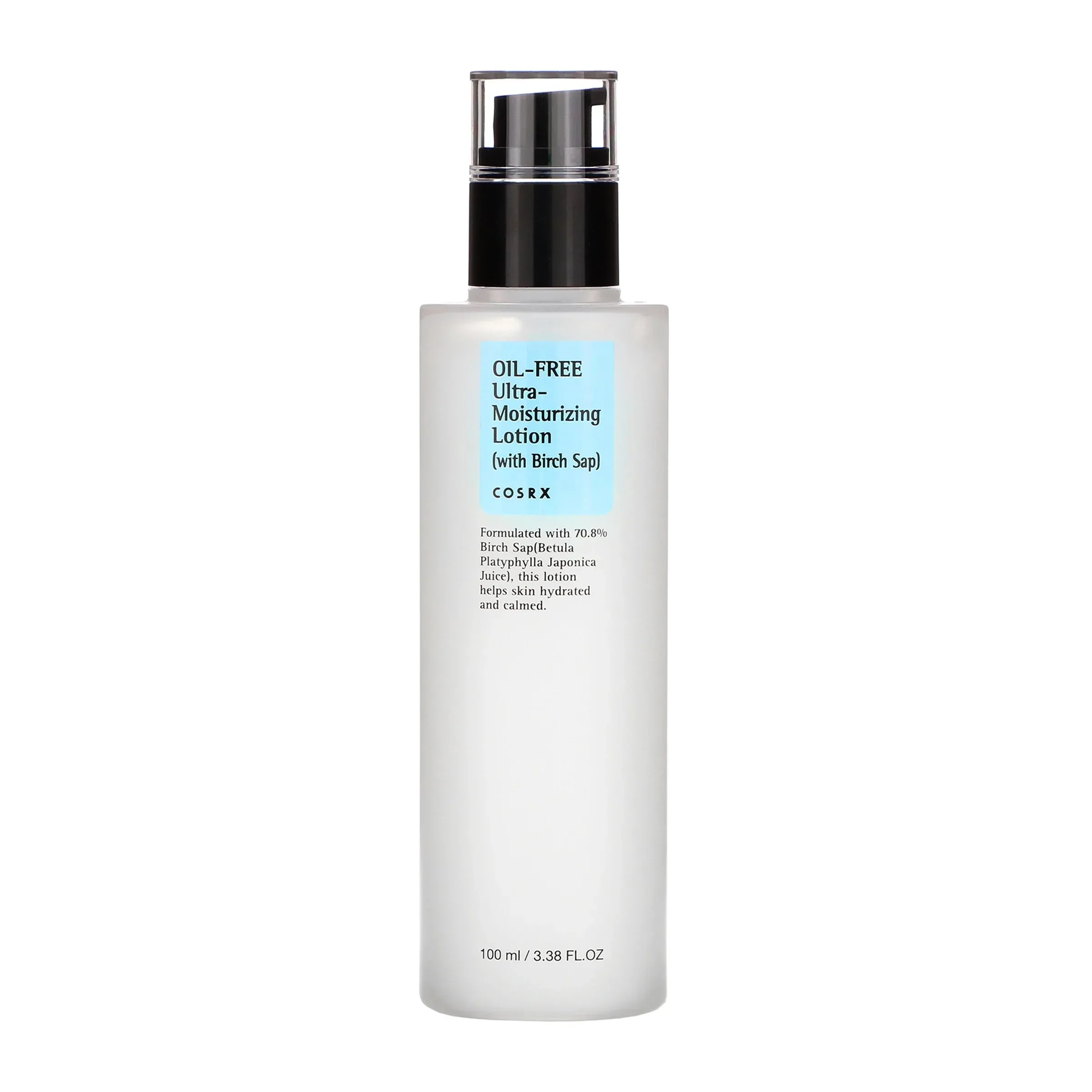 Daily Acne Facial Moisturizer Korean Skin Care Cosmetics Products Cosrx Wholesale Oil-Free Ultra-Moisturizing Lotion with Birch