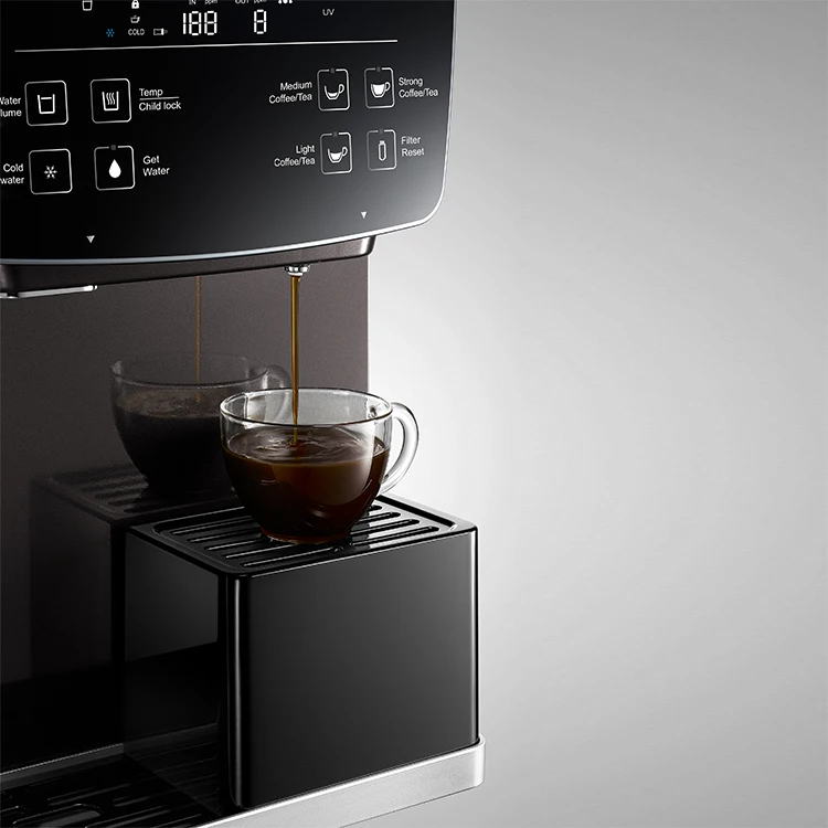 Free installation portable desktop water dispenser with ro system