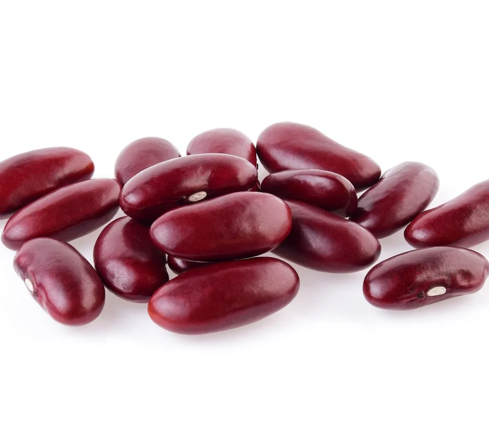 Polished Organic Non-GMO Dark Red Kidney Beans rice and beans red kidney bean