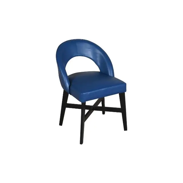 New Design Dining Room Furniture Velvet Dining Chair modern high backreception chair coffee chair