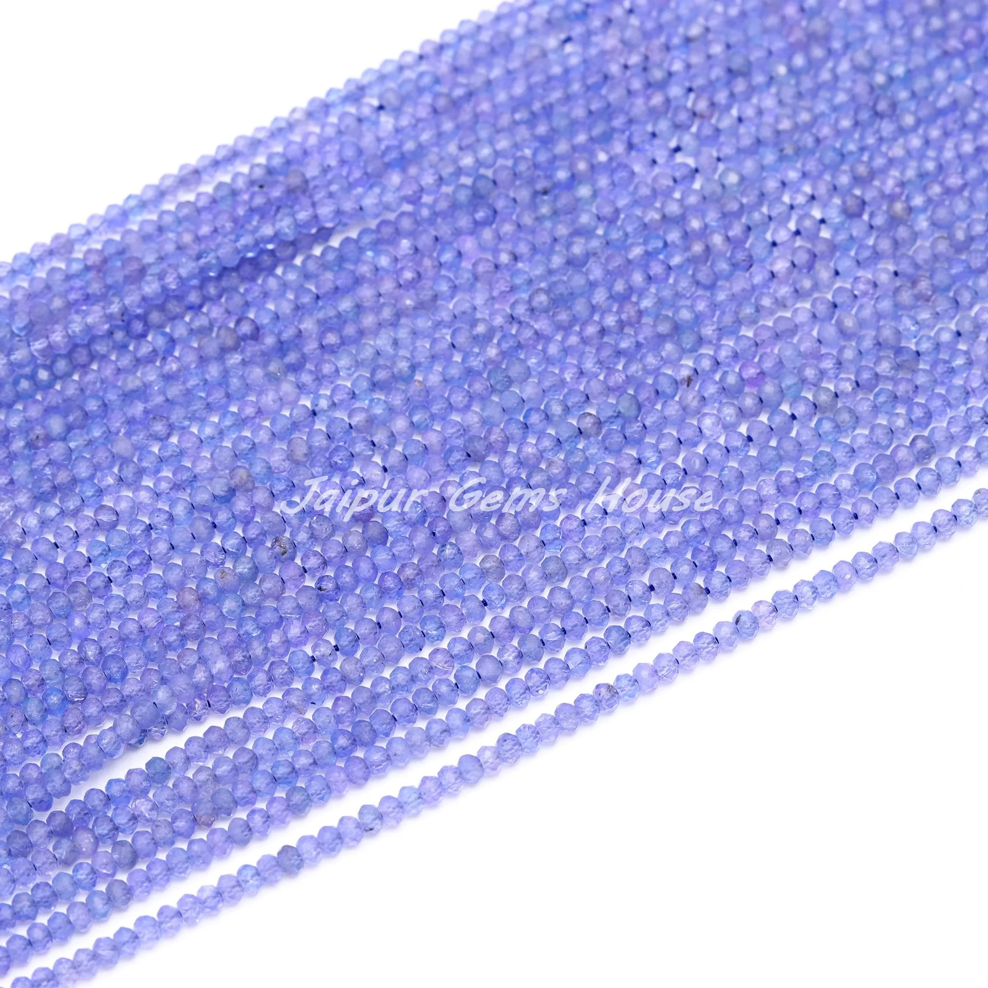Best Seller Beautiful Natural Purple Tanzanite 2mm - 3mm Purple Tanzanite Jewelry Tanzanite Gemstone Beads Jewelry Making Gifts
