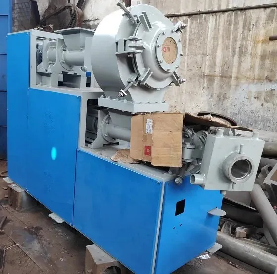 Finest Quality Plodder Machine For Bar Soap Mild Steel Made Vacuum Duplex Plodder For Sale  At Lowest Price