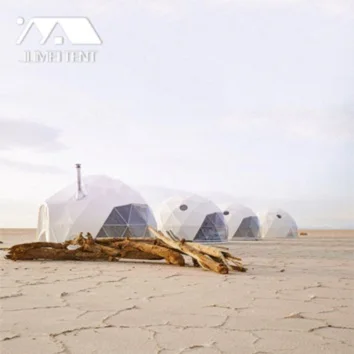 Hotel Resort and Garden Camping Tent with Bathroom Luxury Geodesic Glamping Dome  Tent