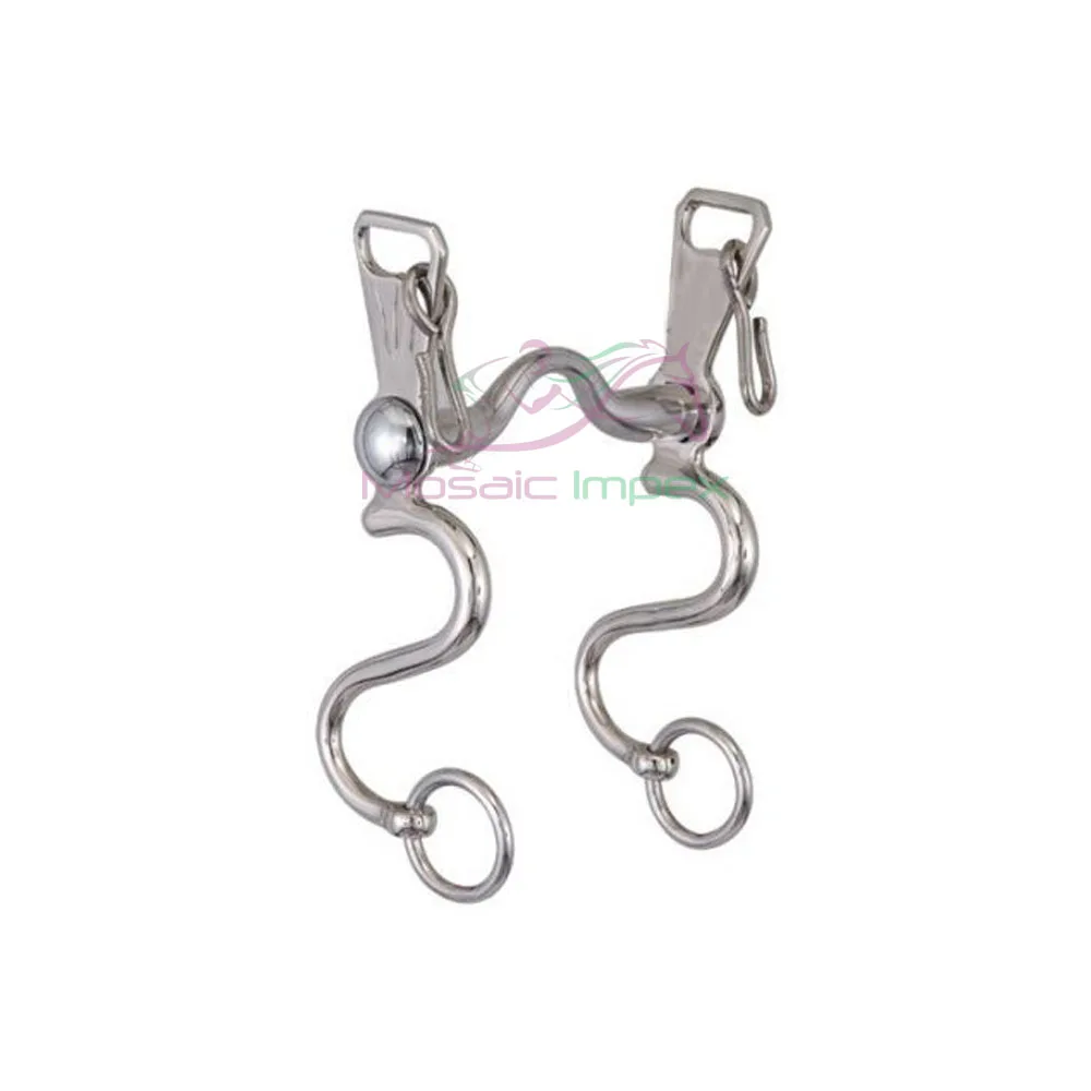 High Quality Spanish Dragon Fancy Horse Bit Stainless Steel Equestrian Jewelry for Horse Care Neoprene Bandage for Horse Riding