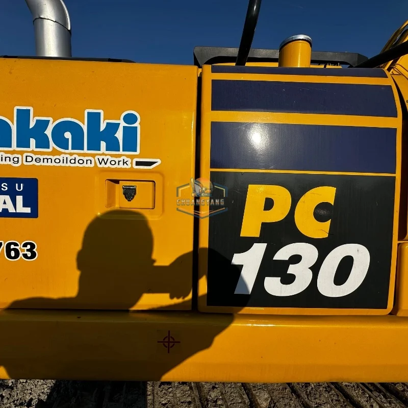 Komatsu 130 Excavator Used Japanese Import 13 Ton with Original Paint Core Components & Engine Pump Motor Price