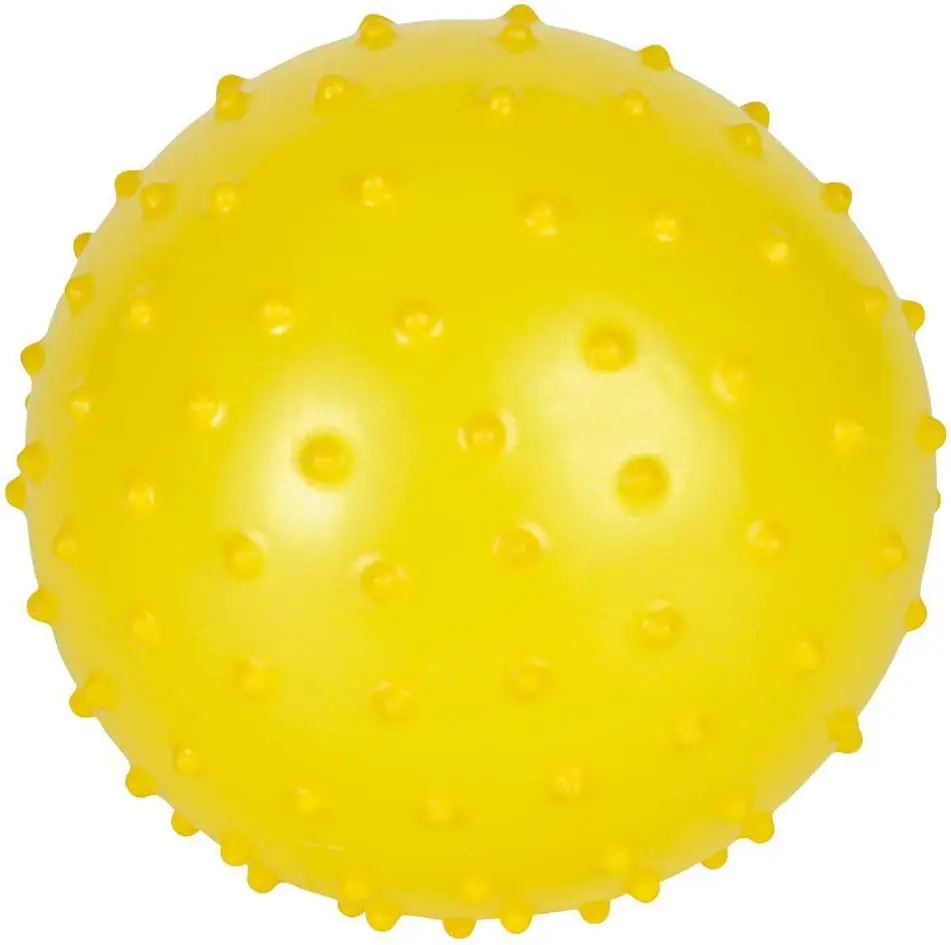 7 Inch Knobby Balls Assorted Colors 5 Pack