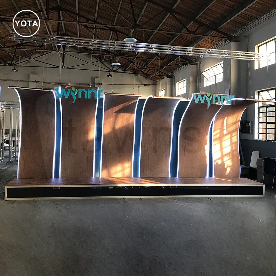 Модульный светодиодный лайтбокс с подсветкой выставочный стенд