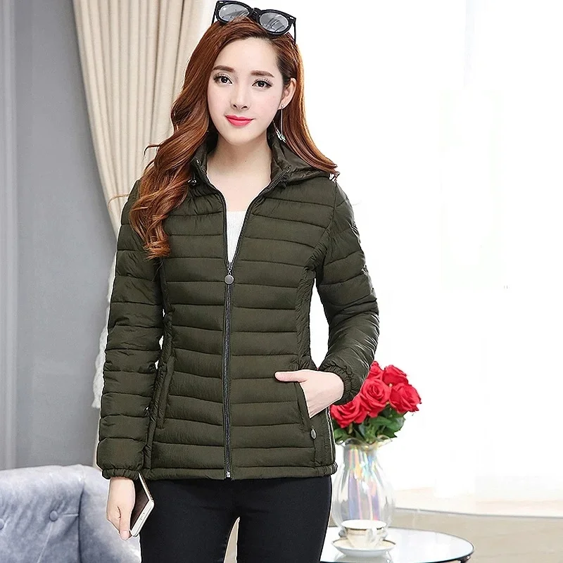 New Style Plus Size Cheap Wholesale Women Winter Quilted Jackets for Ladies Clothing Waterproof Ocean OEM