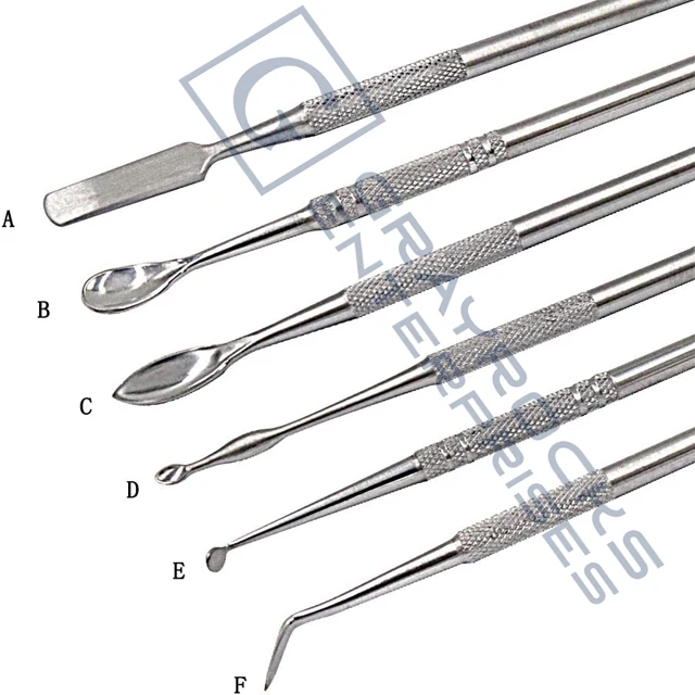 Wax Carvers Set Double Ended Wax Modeling Sculpting Tools Dental Picks Polymer Pottery Clay Carving Tool Stainless Steel Quality