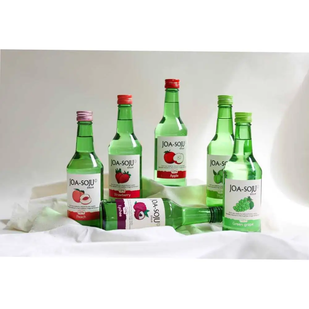 [HISTRADE]JoA Soju Высококачественная стеклянная бутылка SOJU 360 мл ABV 12% высококачественное корейское вино SOJU с ароматом зеленого винограда вкусный вкус