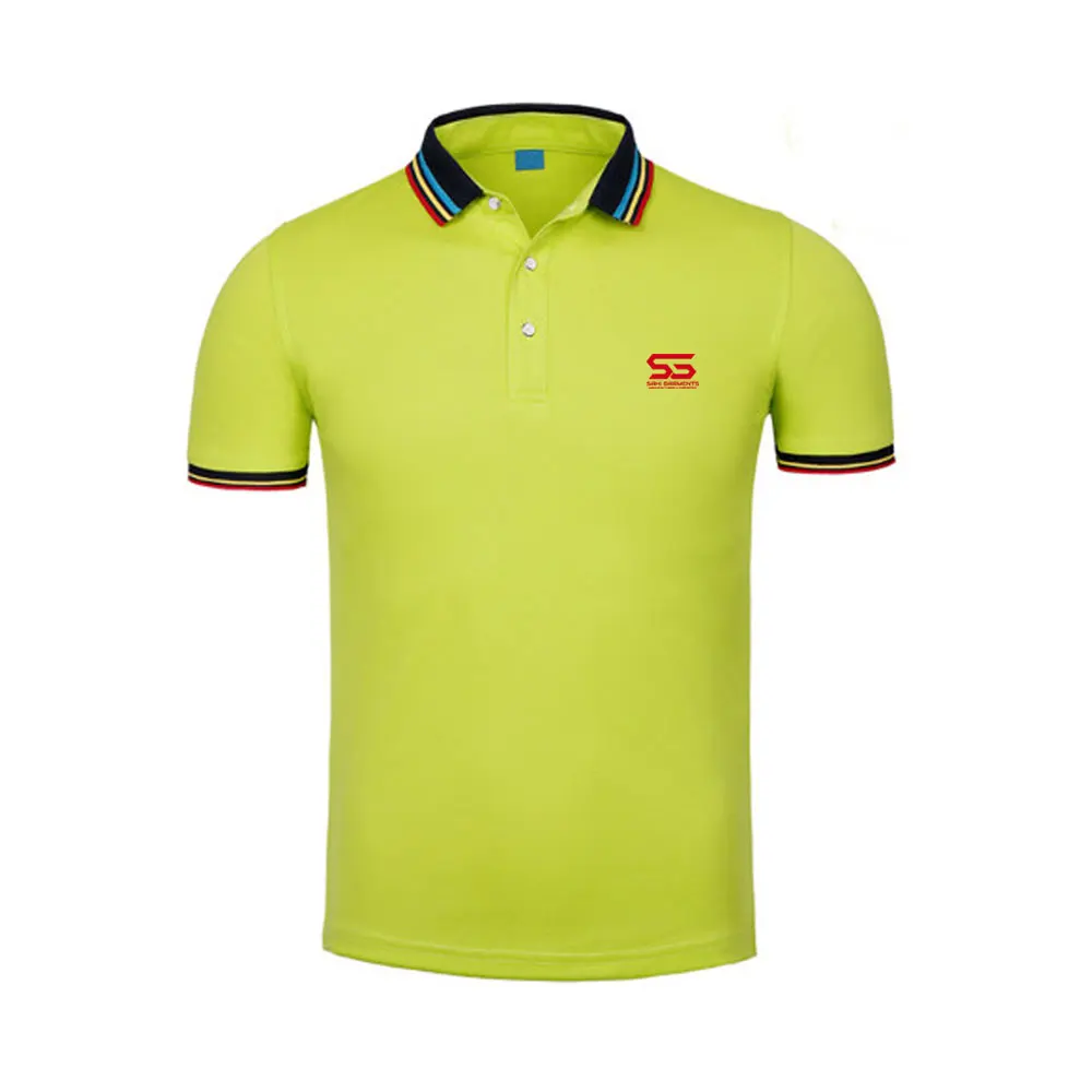 Высококачественная легкая футболка поло для мужчин быстросохнущая дышащая футболка поло для мужчин в наличии