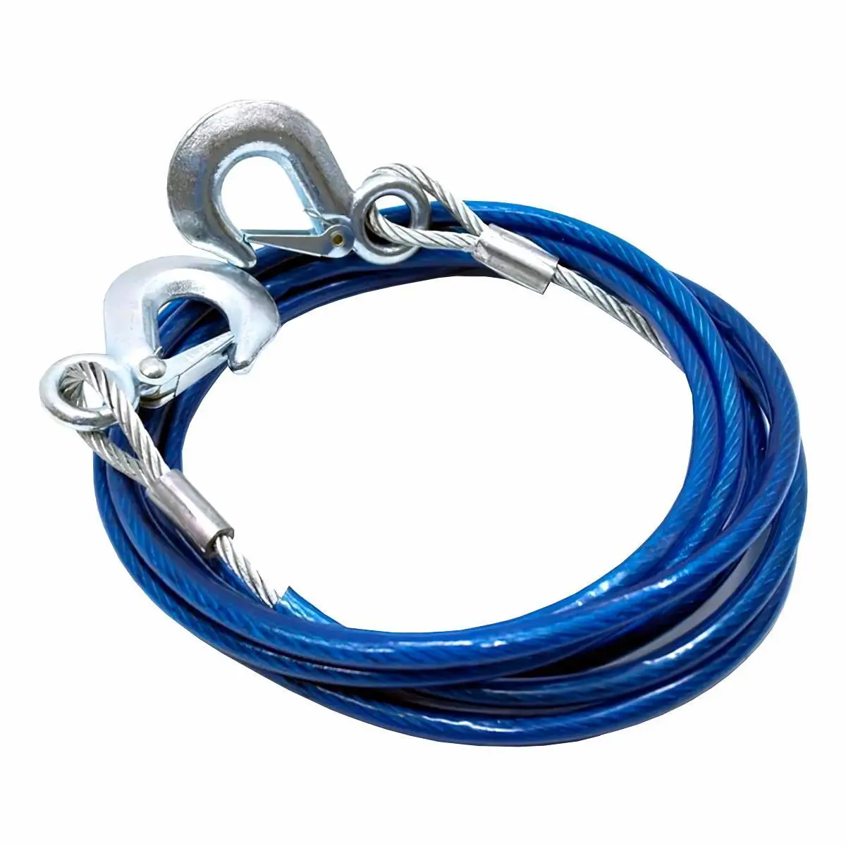 Auto Car Heavy Duty Steel Wire Material(5Tons ) Tow Rope Snatch  Auto Tow Rope Hook 5 Tons Insulated Steel Material