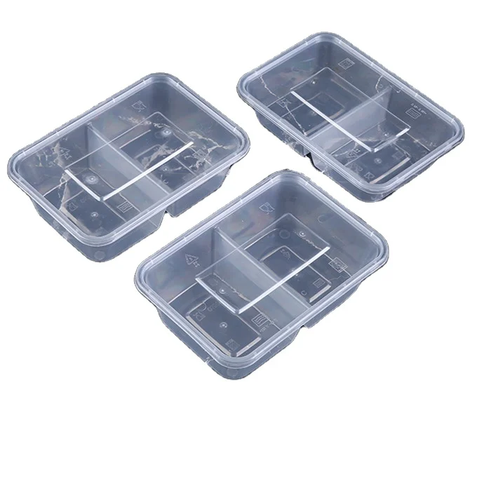 Plastic packing set disposable food container for takeaway storage