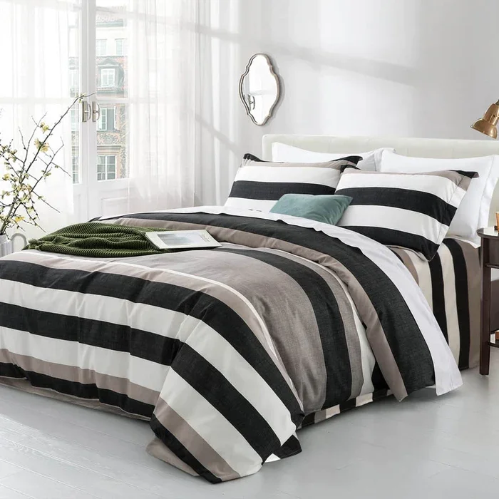 Wholesale Factory Direct Microfiber Four-Piece Bed Sheets Plant Printed Floral Duvet Cover Set Quilt Cotton Bedding Set