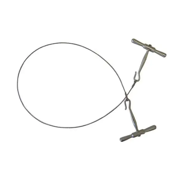 Gigli Saw Wire Set With Two Handles Rust Free Reusable Stainless Steel Orthopedic Surgical Instruments