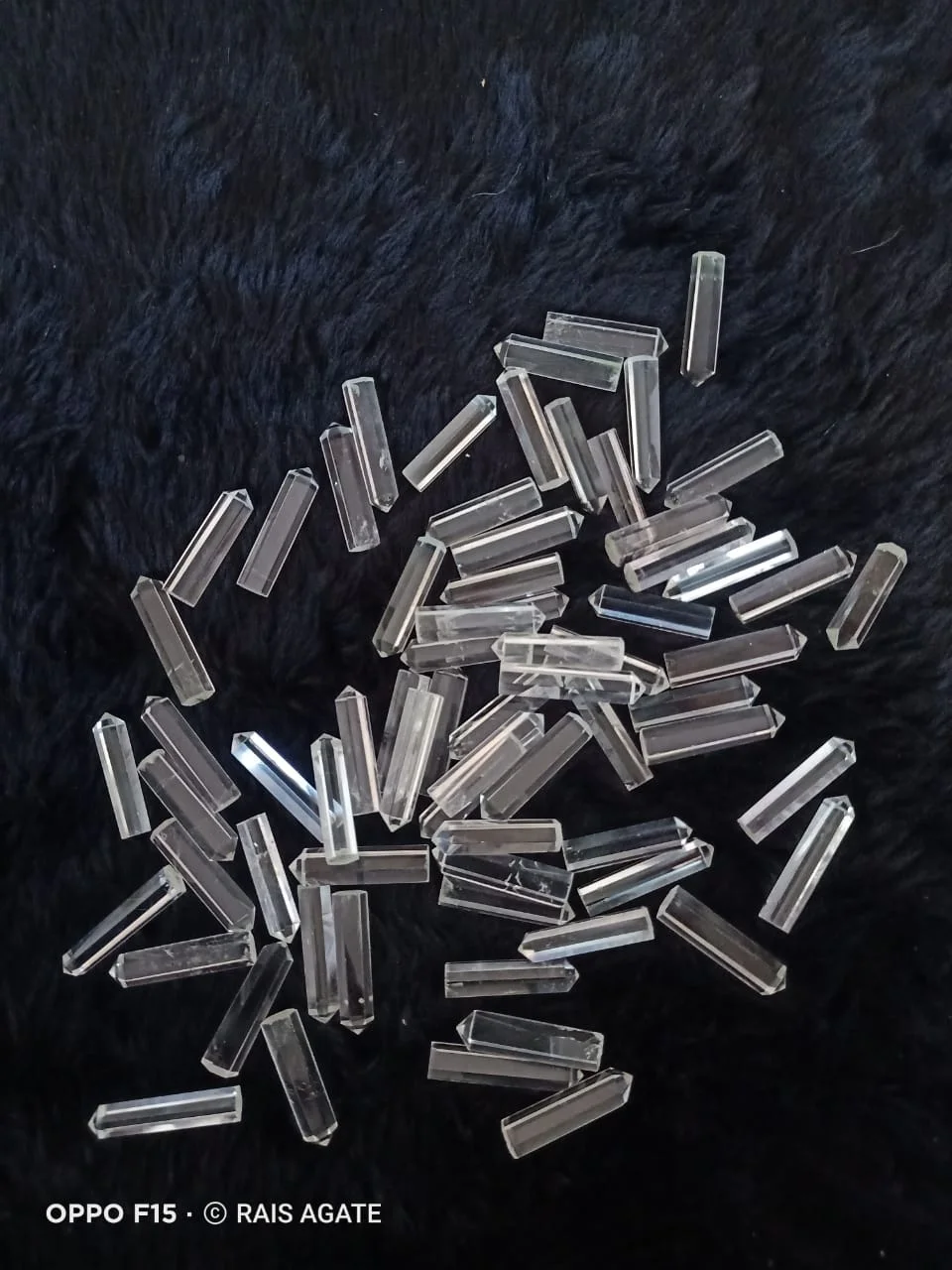 High Quality Hand Craved Crystal Clear Pencils Point Healing Wand Tower healing  wand stone Agate Stones