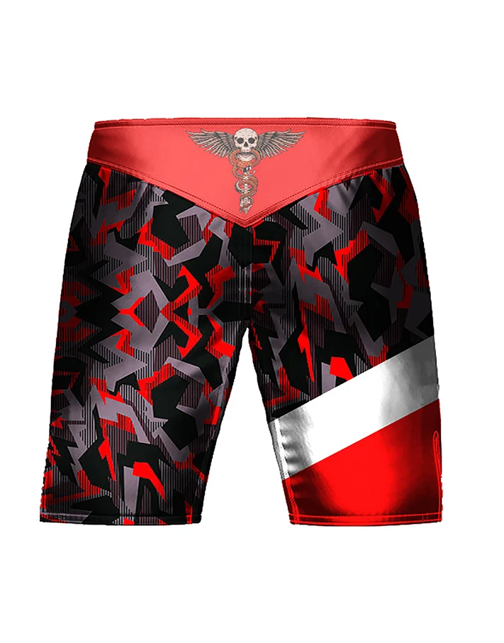 High Quality Cotton Camouflage Printed MMA Shorts Comfortable and Durable Kick Boxing Sashiko for Martial Arts