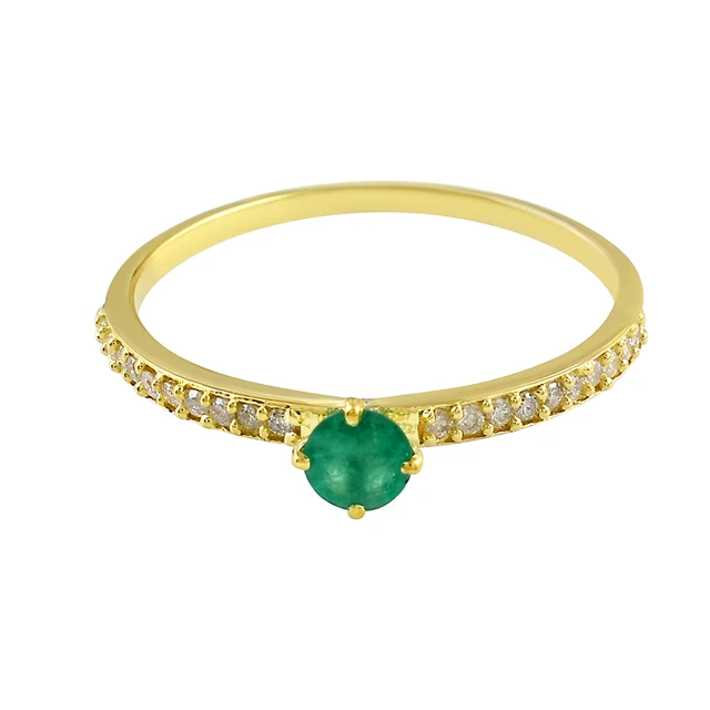 Amethyst stone Victorian pattern-925 sterling silver zircon multi gemstone wholesale ring