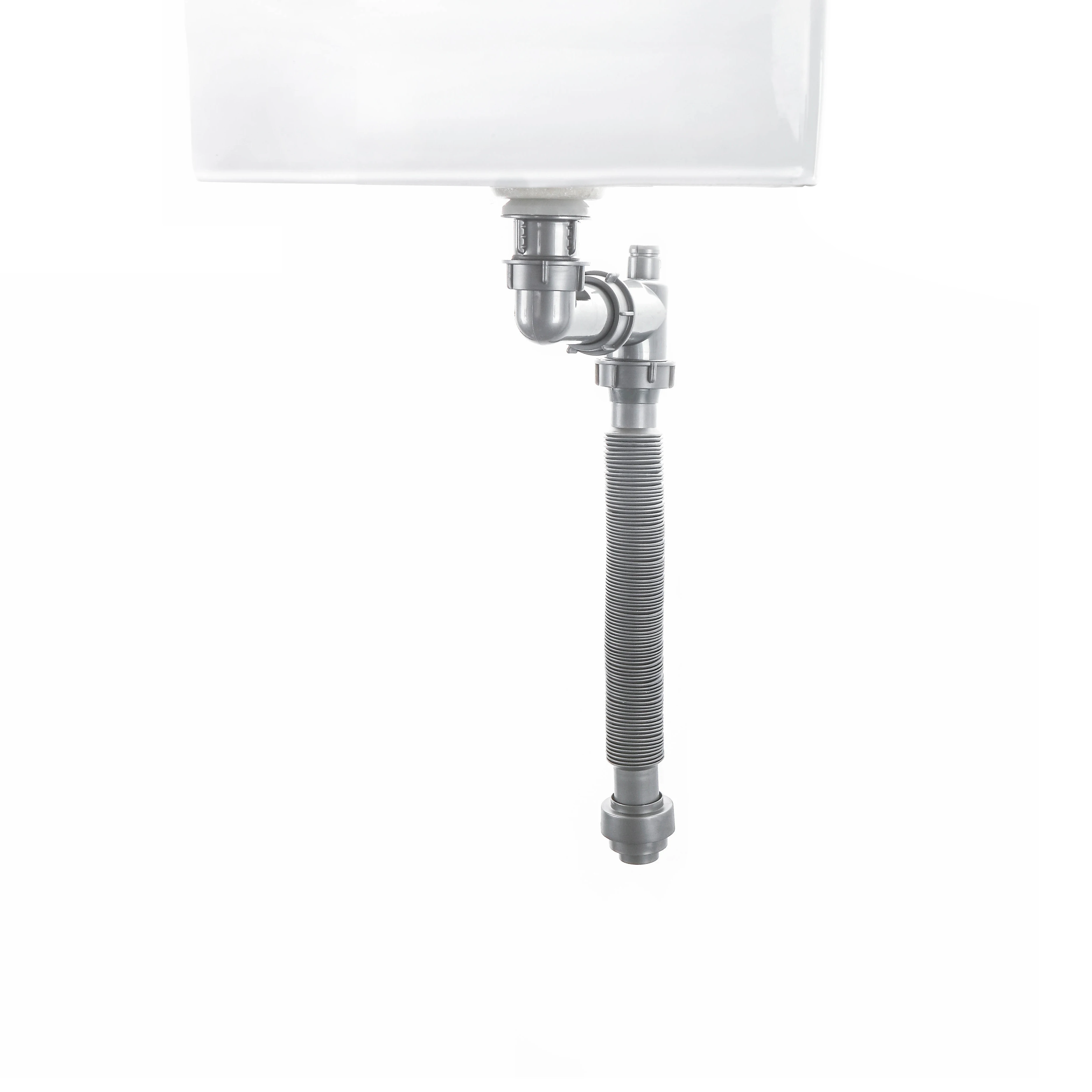 Сушилка для раковины ванной комнаты Guangdong Ousuo, диаметр 40 мм, задние гофрированные и жесткие трубки