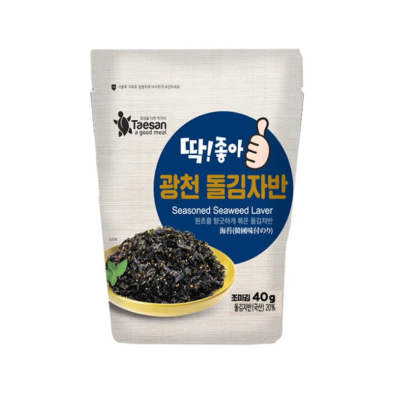 TAESAN Ddakjaa Laver Seaweed Flakes