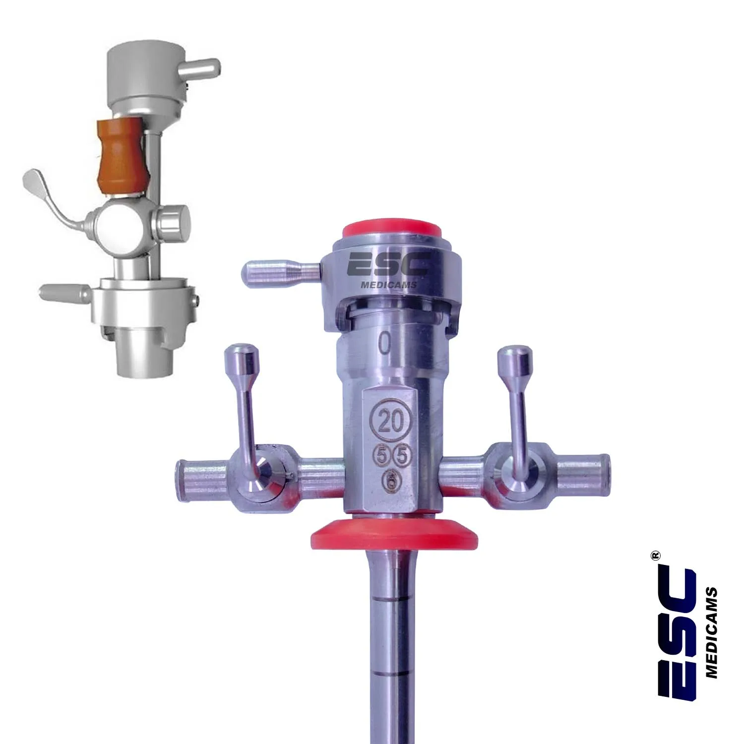 Urology Cystoscope Sheath Sleeve with Double Channel Bridge for Storz type Rigid Cystoscope