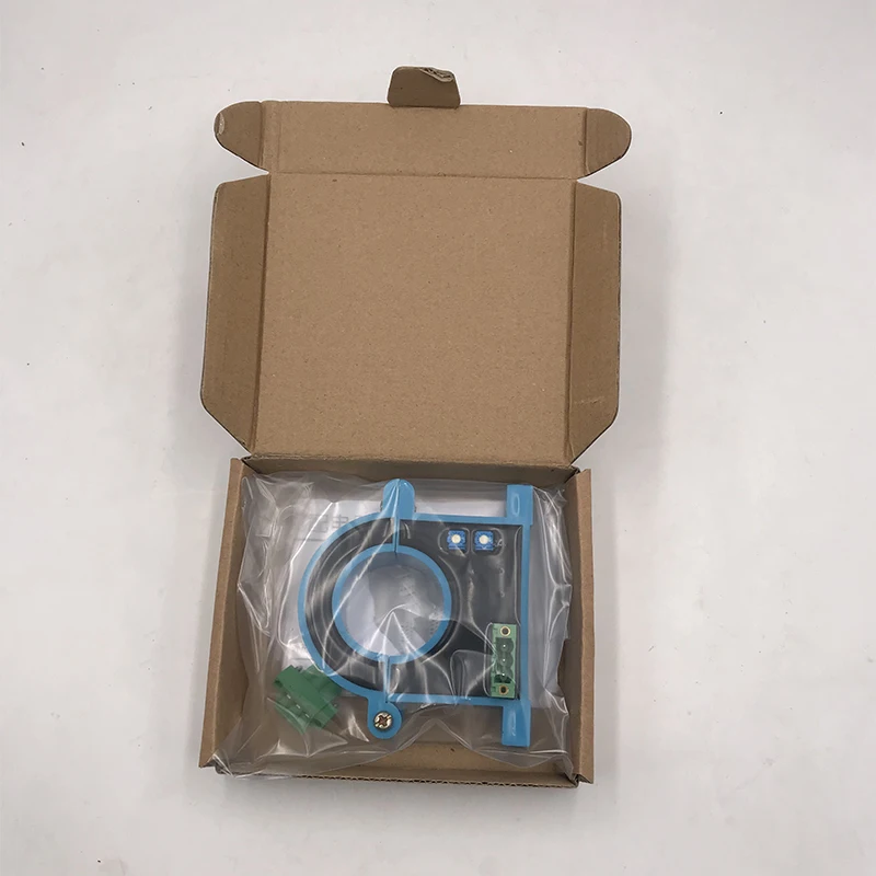 Factory direct sale 4 20ma dc hall current transmitter industrial current sensor 0-500A current sensor 0-10v