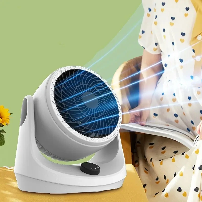 Fashion soft wind mini table fan quiet air circulation fan for office home dormitory