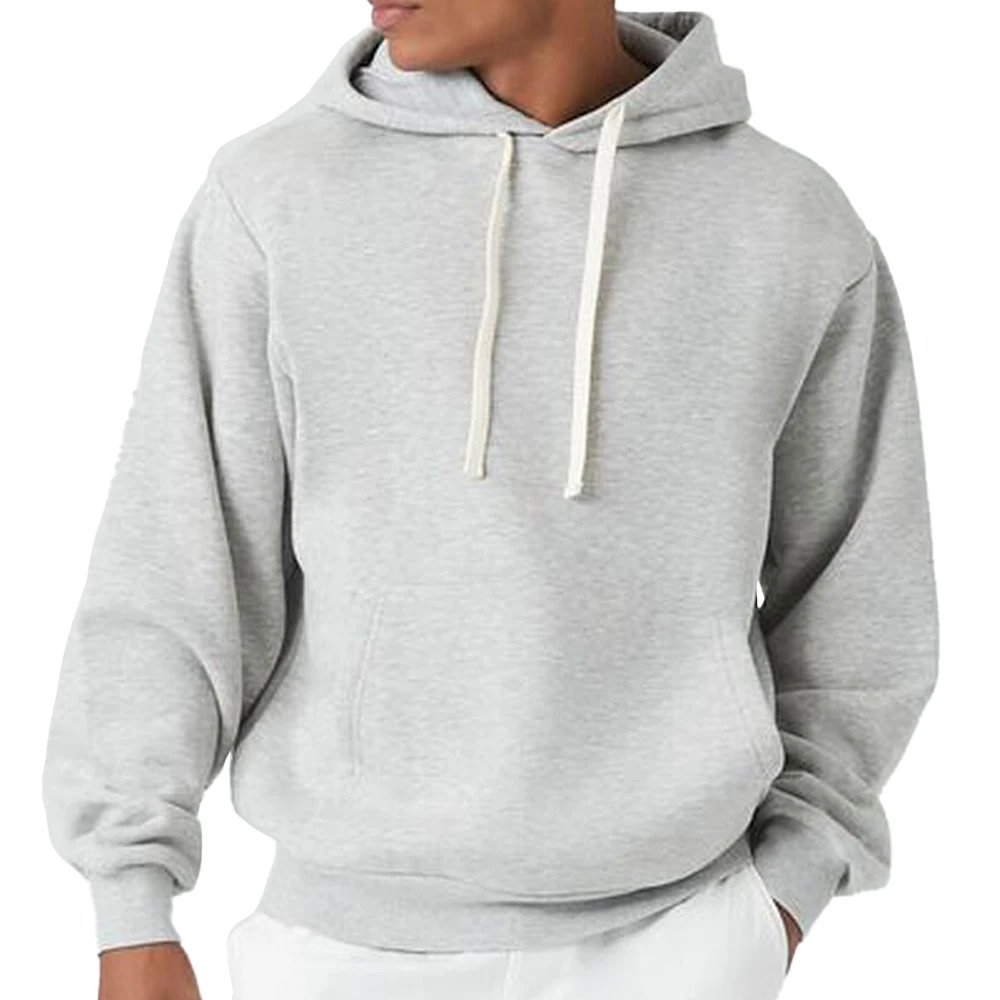 Custom Hoodies Thick Blank plain Oversized Drawstring Hoodie sweatshirts high quality cotton polyester  puff print Hoodies