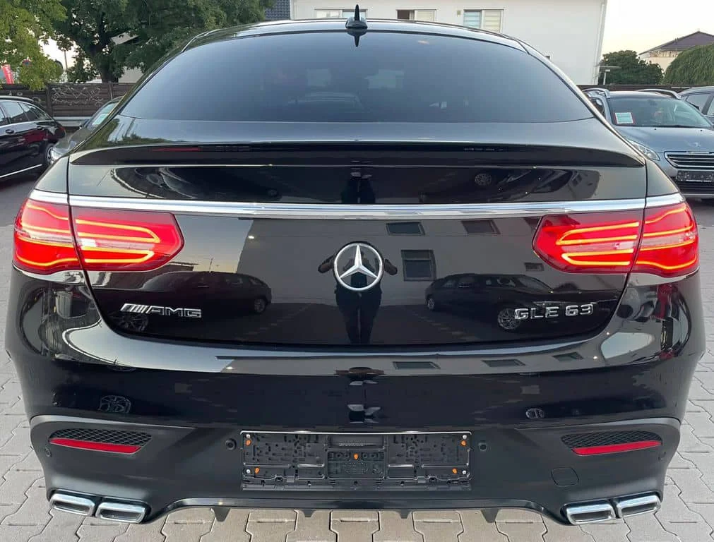 Бесплатная доставка Подержанный 2019 MERCED ES BEN Z GLE 63 4matic COUPE AMG 5.5L черный 4X4 внедорожник бензин
