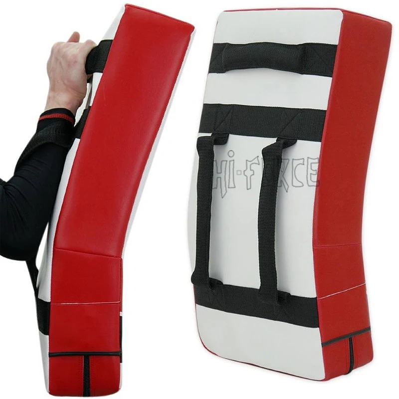Wholesale Professional Custom Kick Boxing Kicking Shield Target Curved Taekwondo MMA Martial Arts Kick Pad