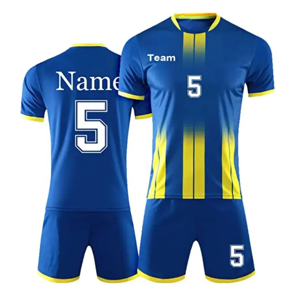 Wholesale Original Football Clothes Football Set Football Uniform Wear Uniform Custom Soccer Kit Sublimation Soccer Jersey