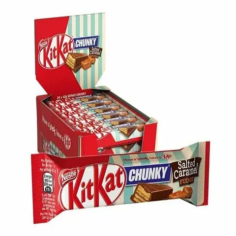 Быстрая дистрибьюция KitKat / Nestle молочный шоколад дешевые