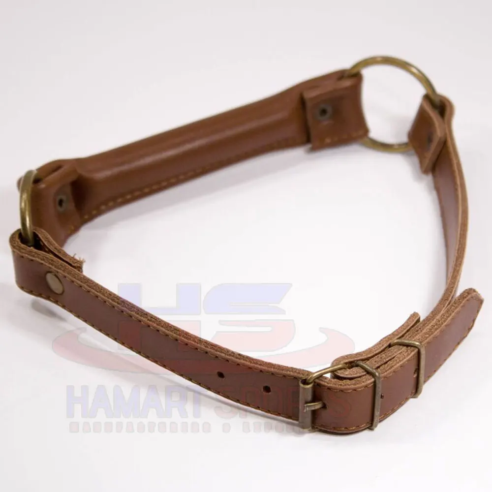 Leather Sex Products Bondage Belt Mouth Gag Soft Safety Silicone Open Mouth Gag