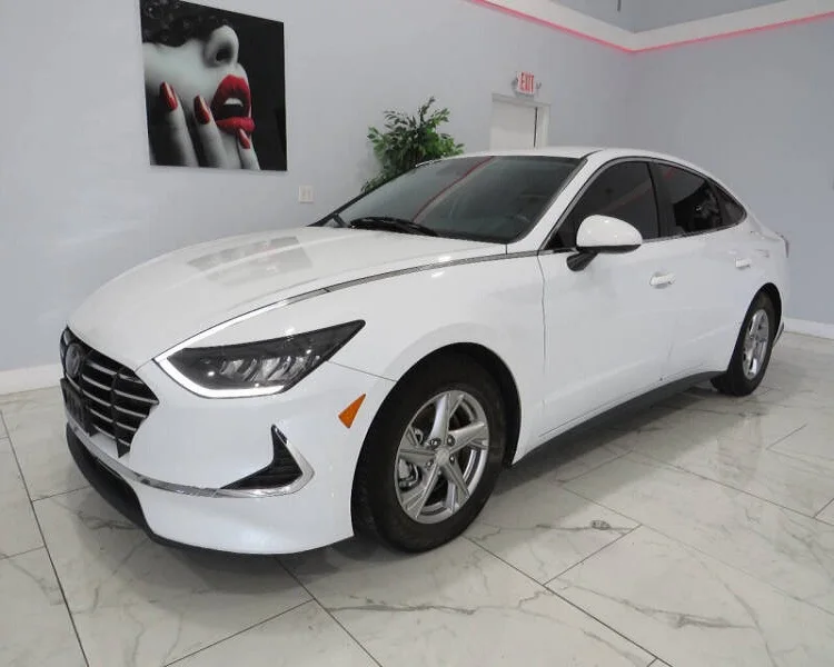 2021 Hyundaiii Sonataa SE 4dr Седан для сидения 5 пассажиров материалы интерьера Тканевая Обивка передних сидений 6-сторонняя б/у Carz продажи