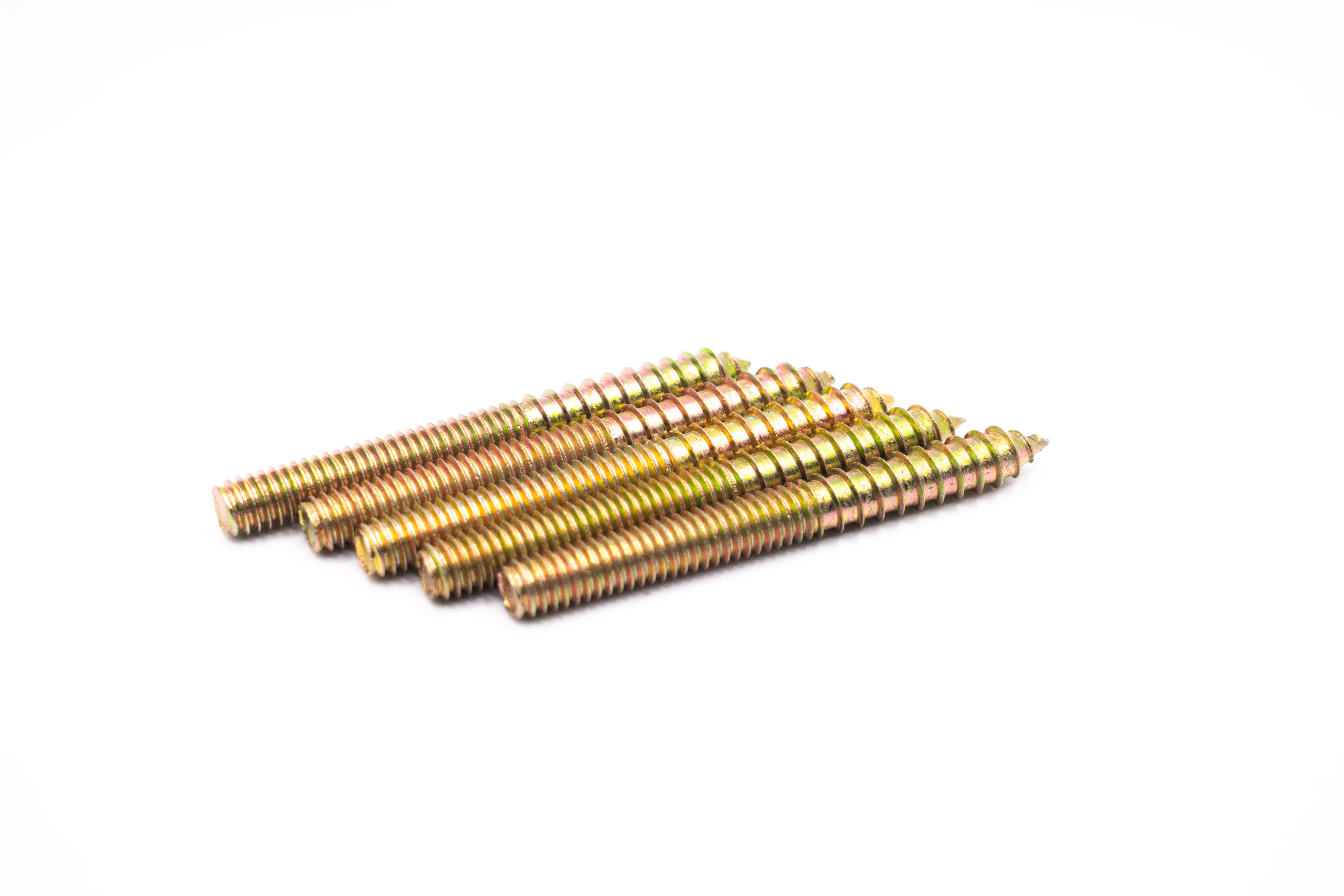 Hanger Bolt Furniture Fixing Self Tapping Screws Wood Thread Stud Double Ended Screw cheap price