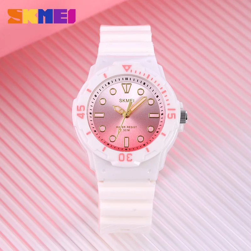 Skmei 2012 japan movement reloj ladies quartz waterproof watch colorful pu band elegance quartz watches
