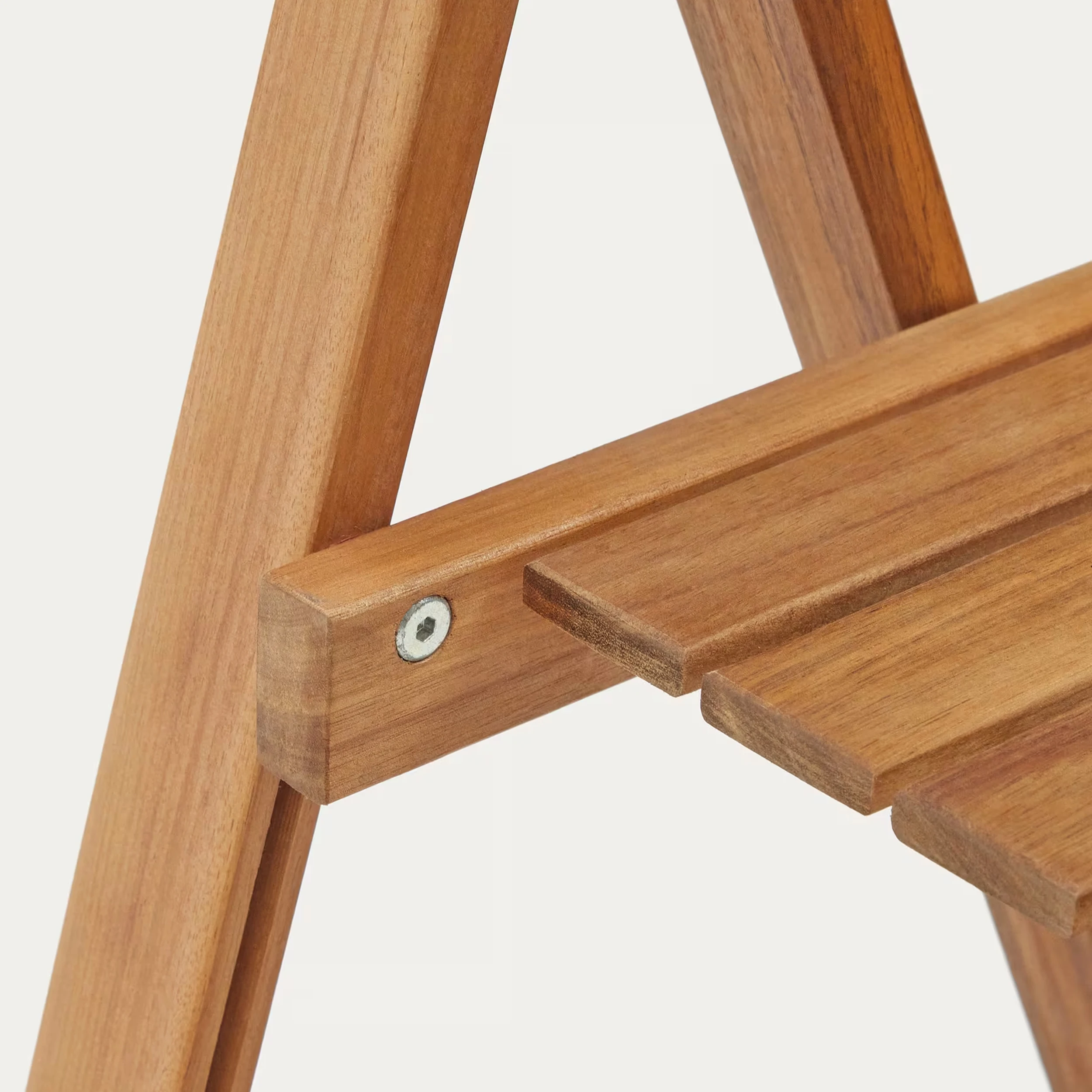 New Folding Dining Chair Outdoor Patio Garden Take Wood - Iba