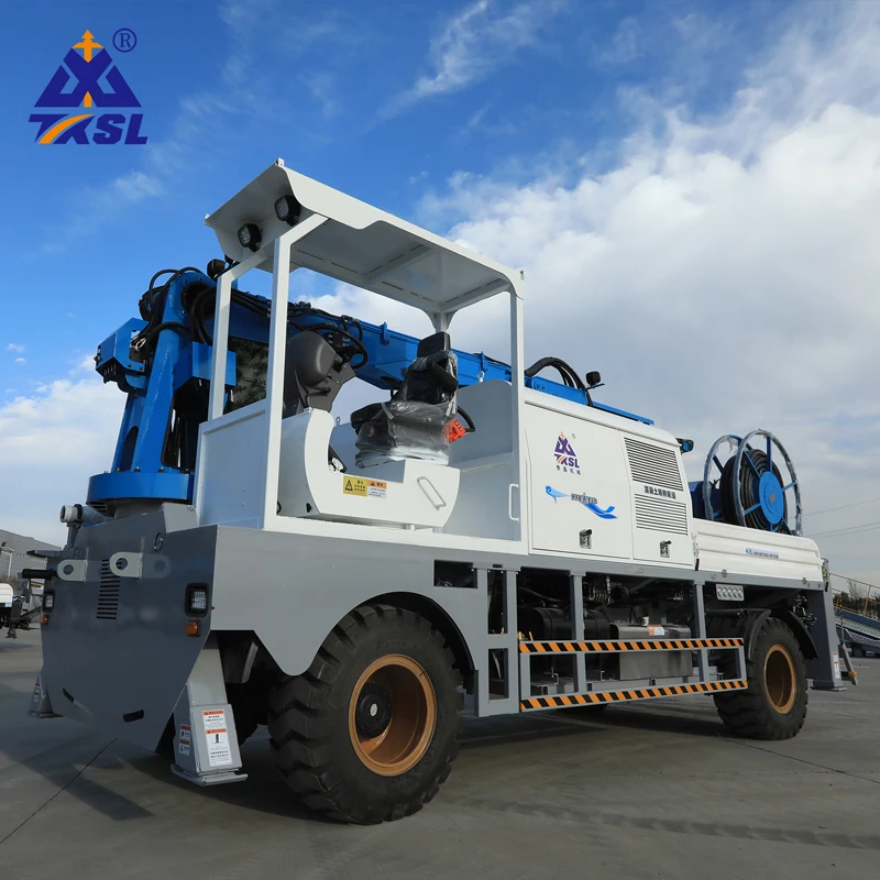 2023 New Shotcrete Machine Wet Spraying Trolley Wet Spray Manipulator
