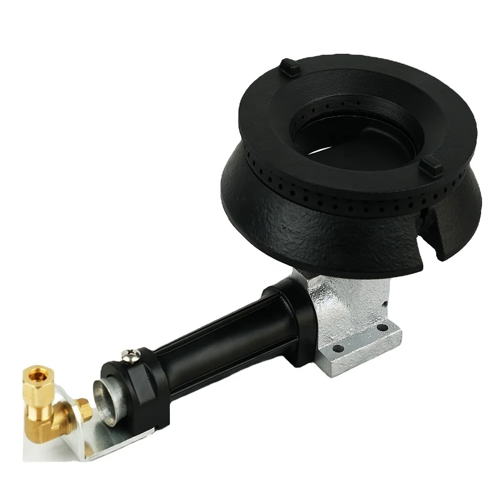 Газовая плита высокой грузоподъемности, прочная Строительная портативная газовая плита, чугунная одноконфорочная газовая плита