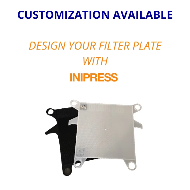 Пластиковая пресс-Фильтровальная пластина 40x40 и другие размеры для фильтровальных пластин итальянская мембранная фильтровальная